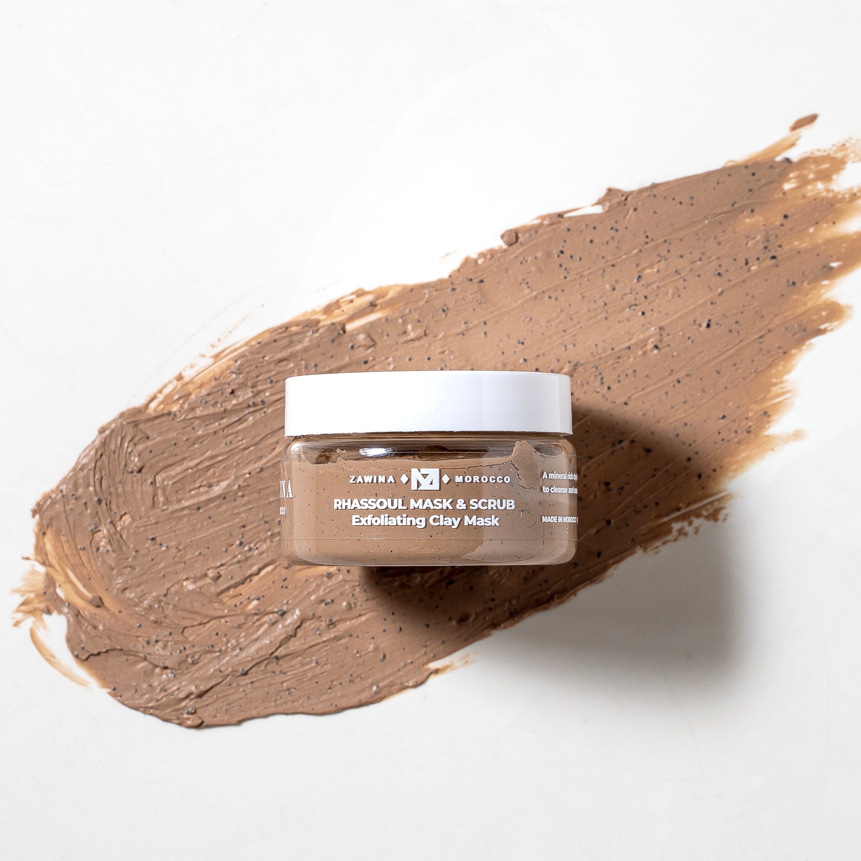 Rhassoul Mask & Scrub- A Luxurious Cleansing Clay. – Zawina Morocco