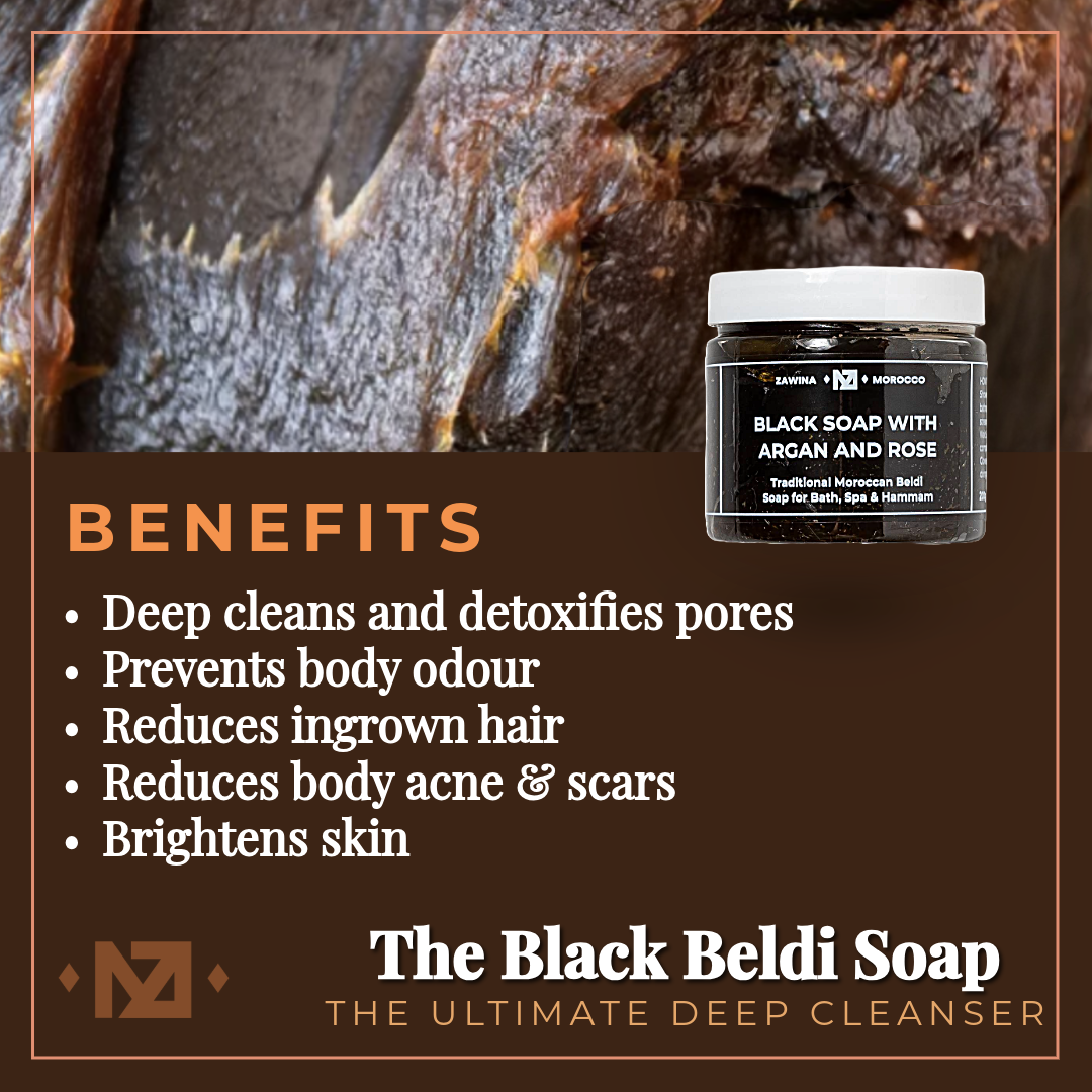 Black Beldi Soap