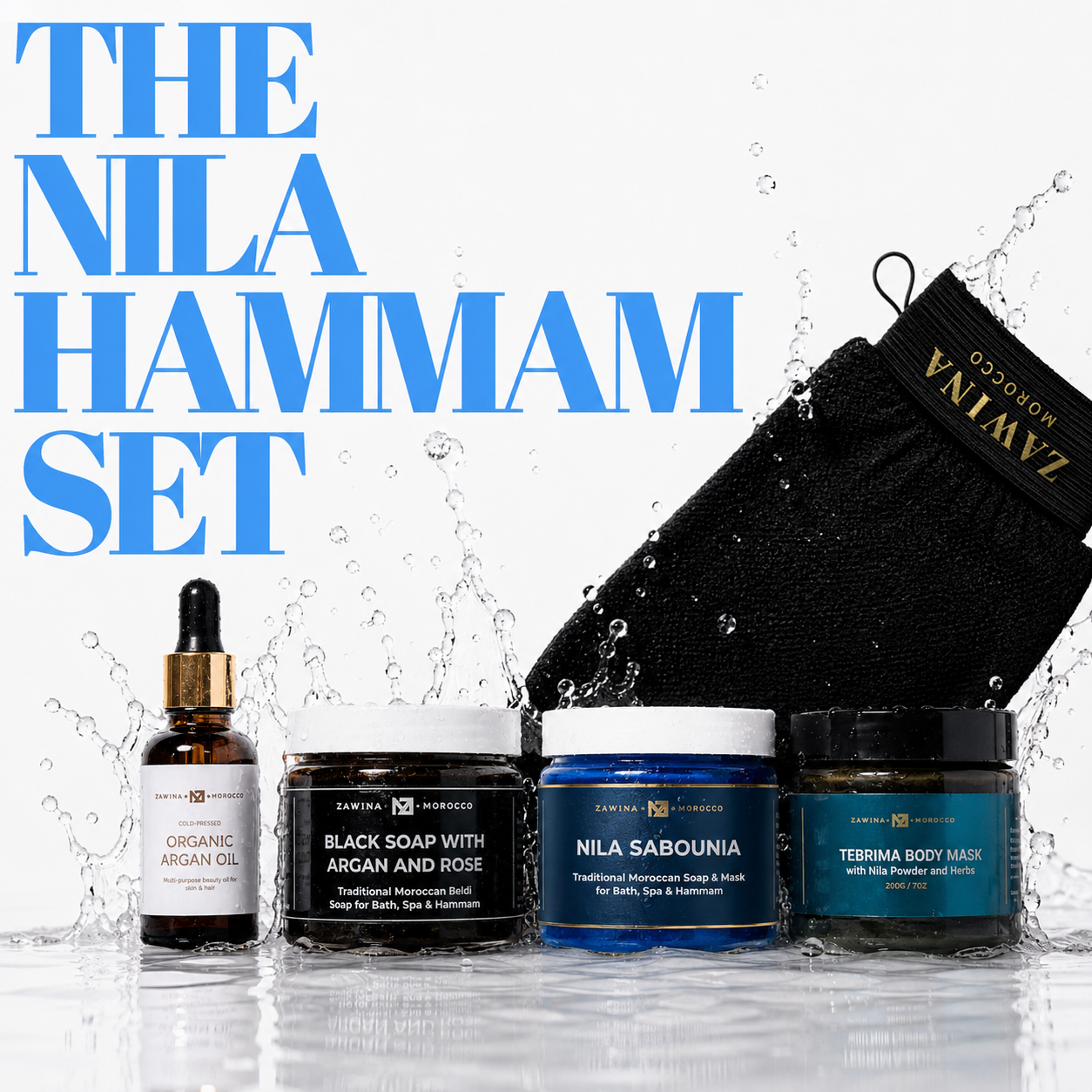 The Nila Hammam Set. – Zawina Morocco