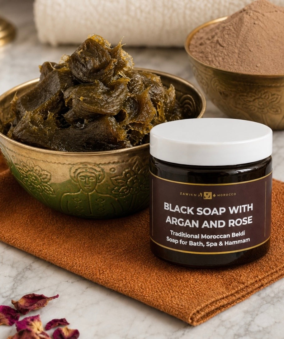 Moroccan Black Beldi Soap. How it works?