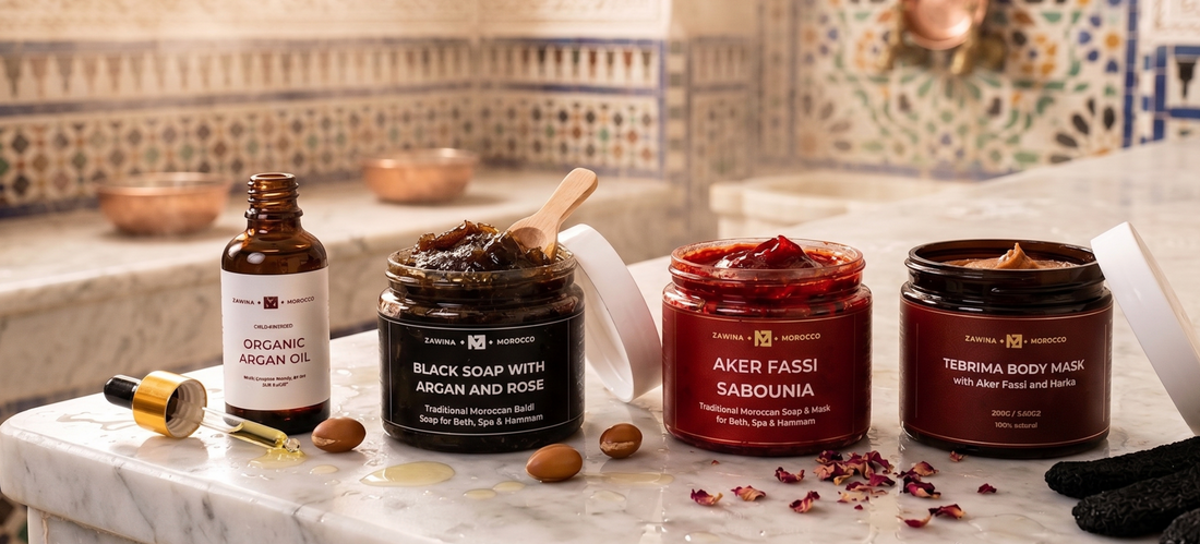Moroccan Shower Routine for Softer, Brighter Skin