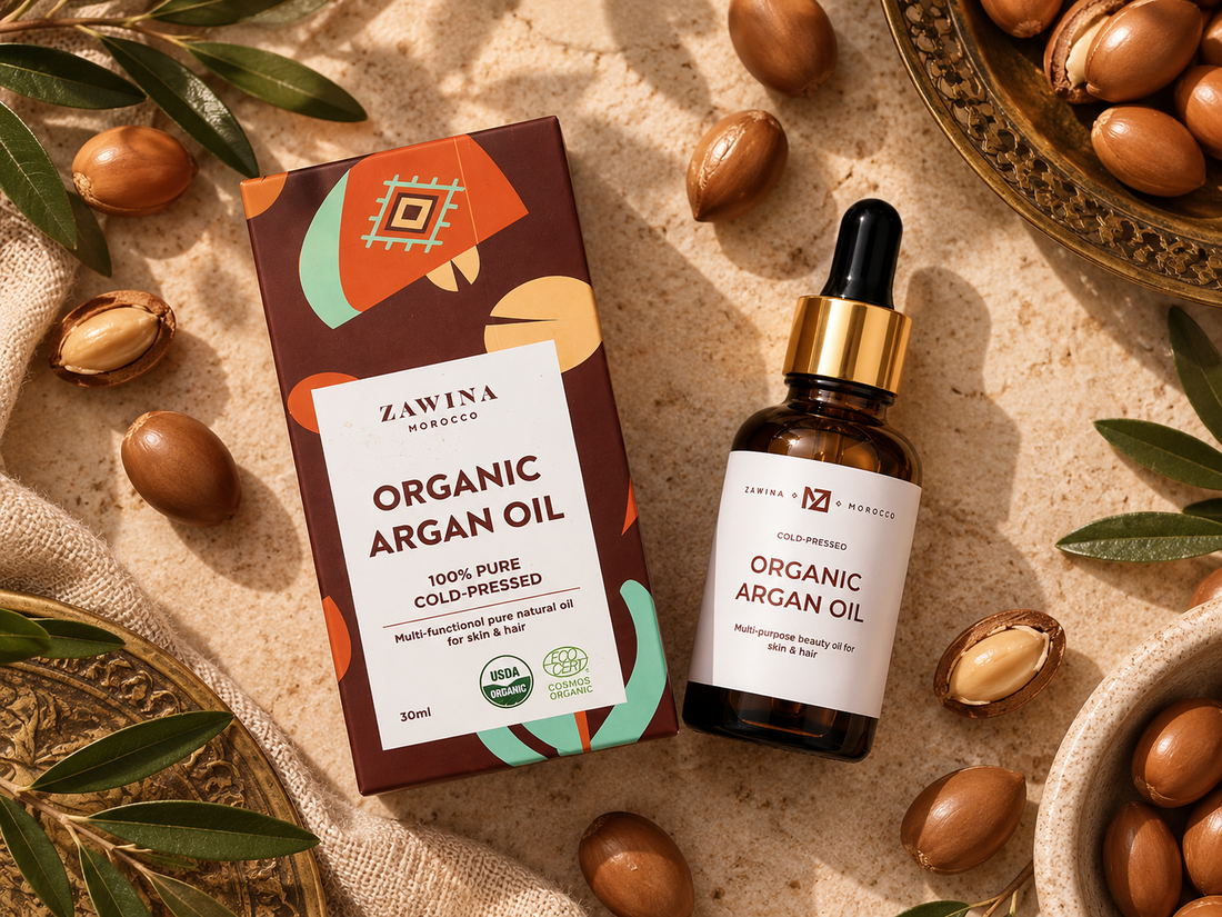Zawina Morocco Pure Organic Argan Oil