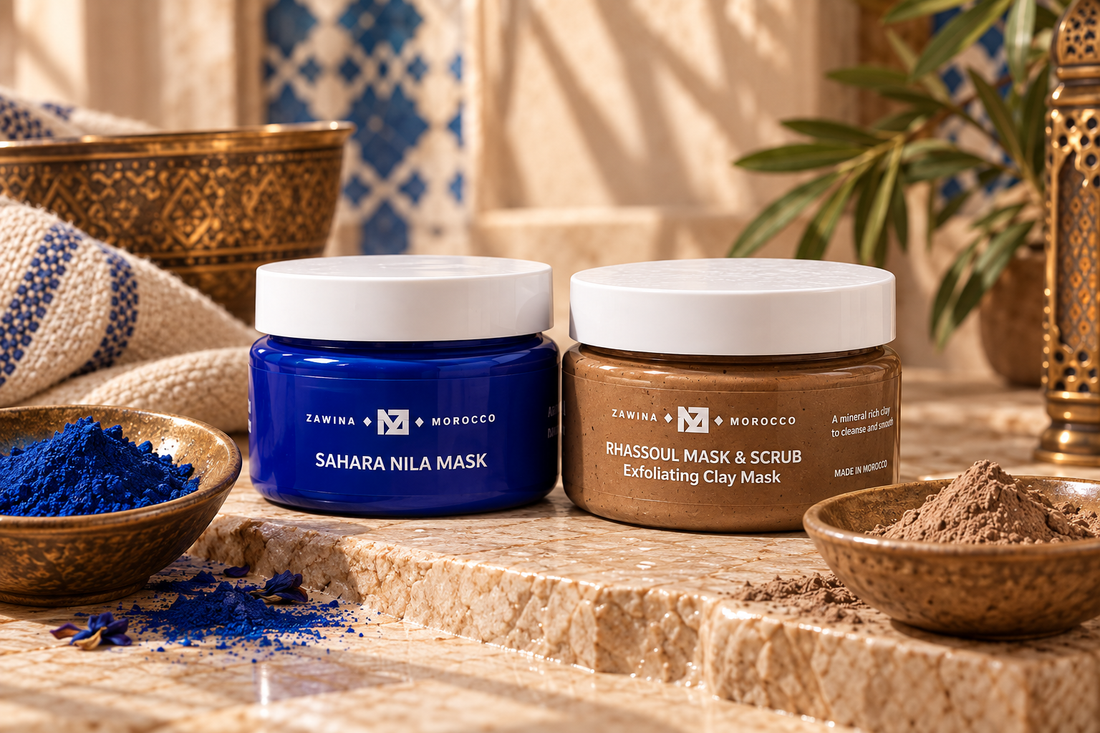 Nila vs Rhassoul: Which Moroccan Mask Is Right for You?