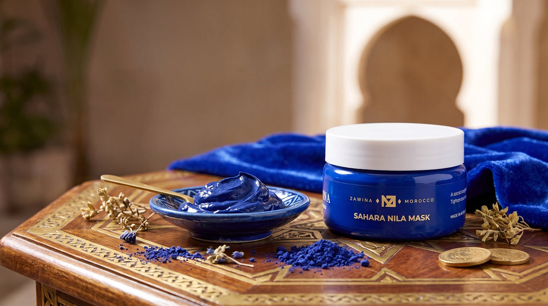 Sahara Nila Mask by Zawina Morocco