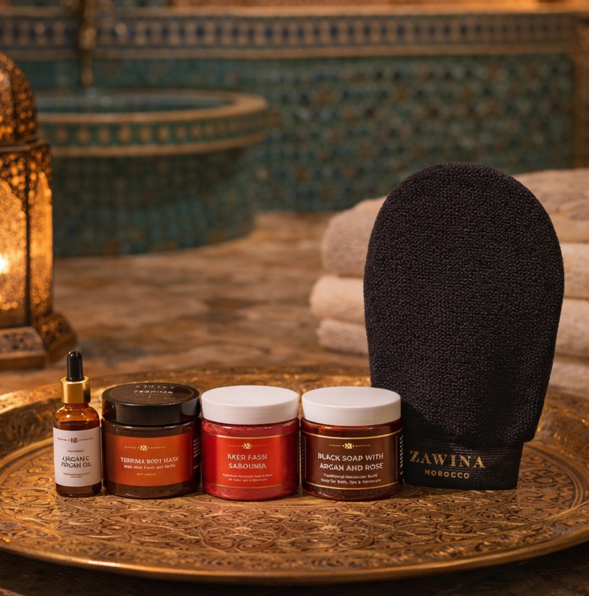 The Aker Fassi Hammam Set