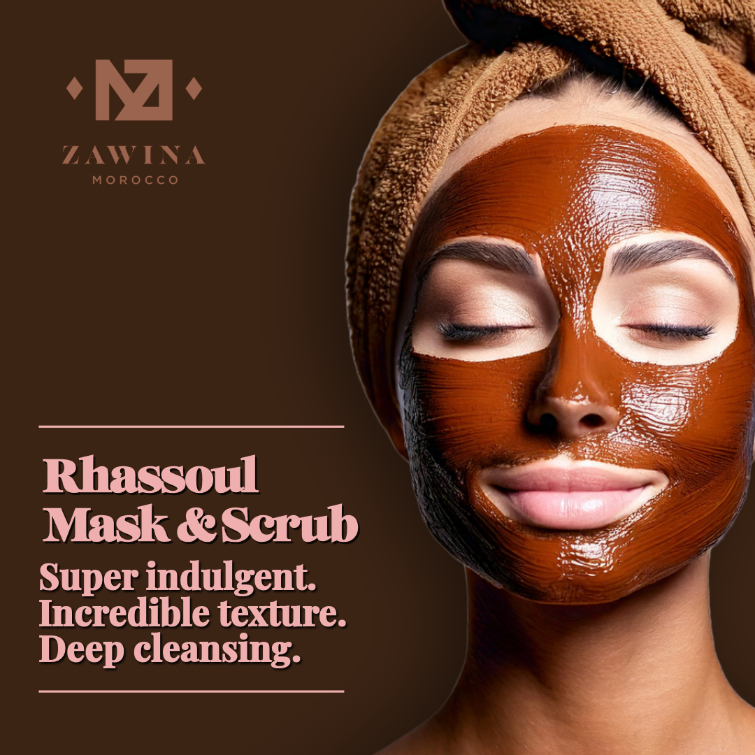 RHASSOUL MASK & SCRUB