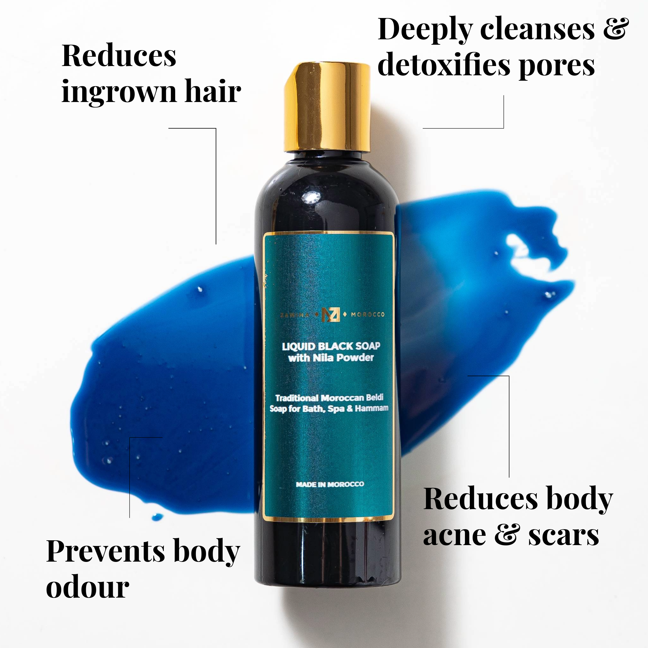 Liquid Black Soap with Nila