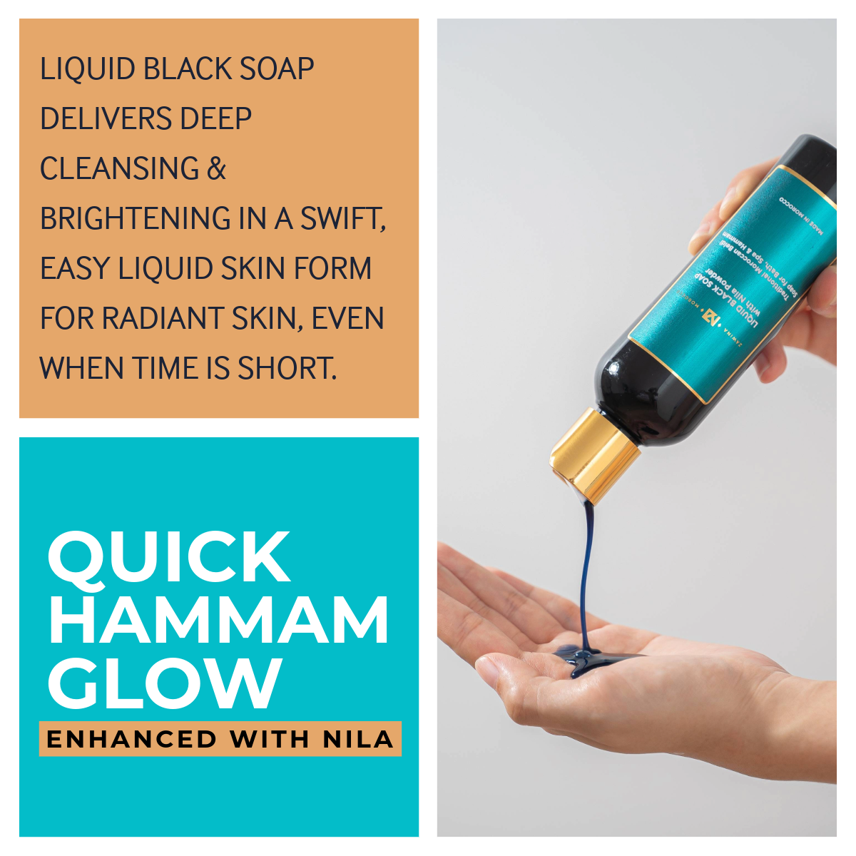 Liquid Black Soap with Nila