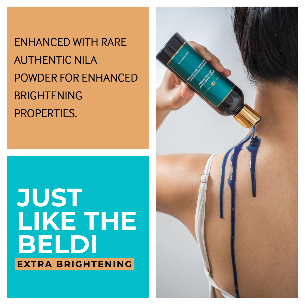 Liquid Black Soap with Nila