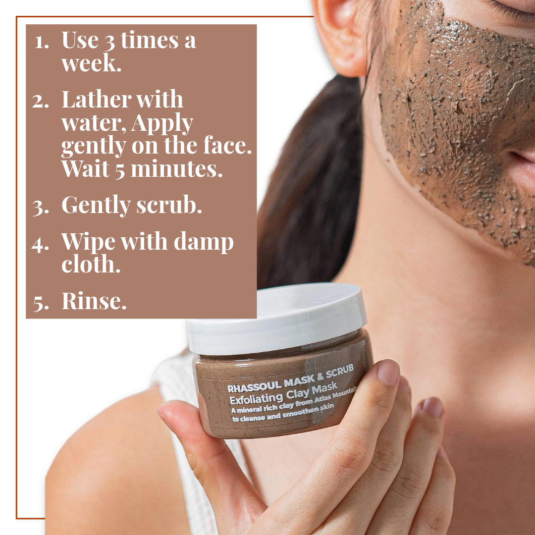 Rhassoul Mask & Scrub