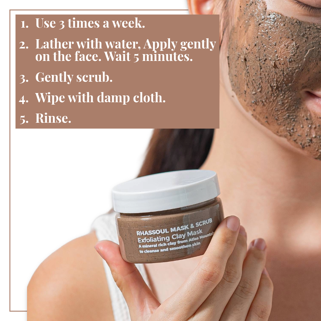 Rhassoul Mask & Scrub