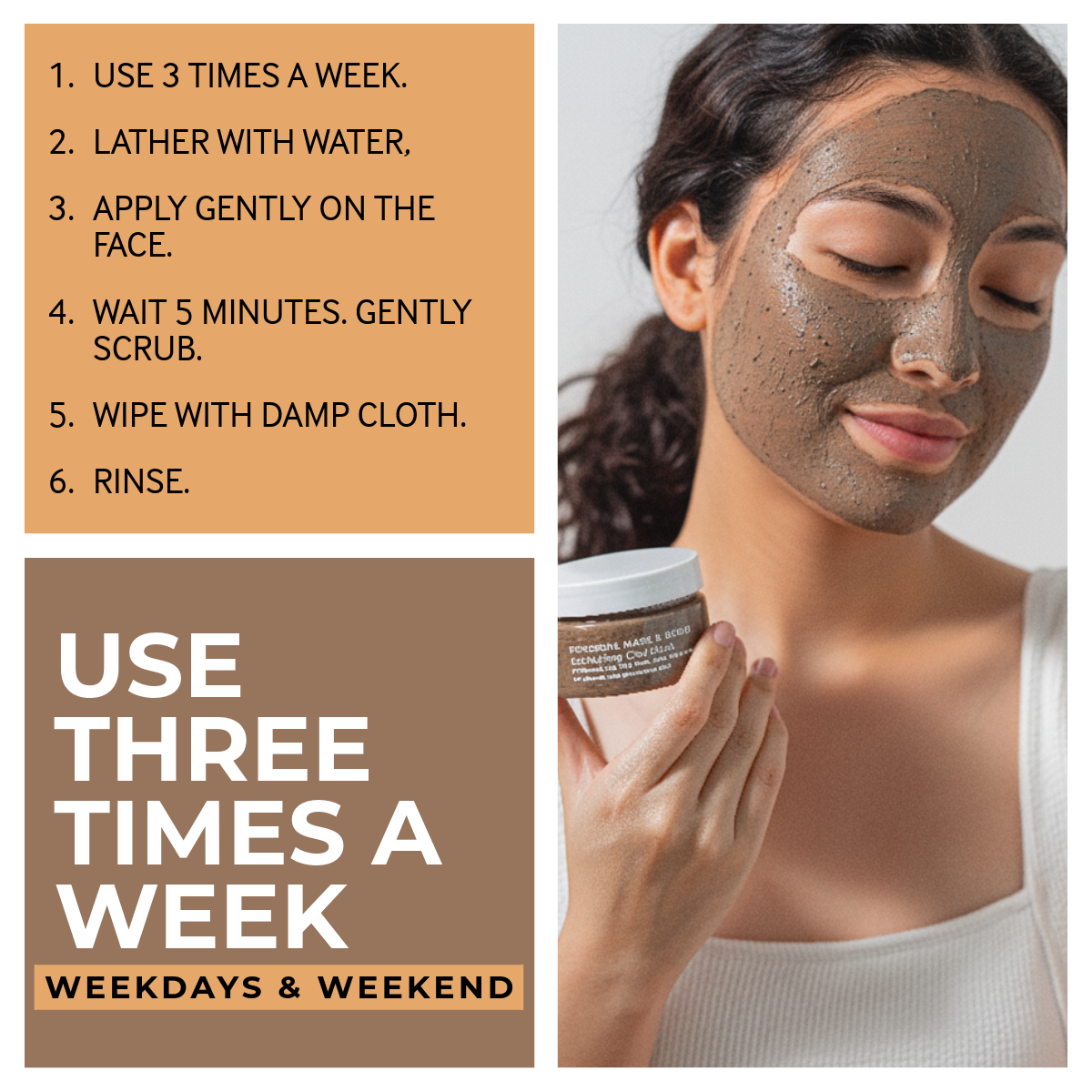 Rhassoul Mask & Scrub