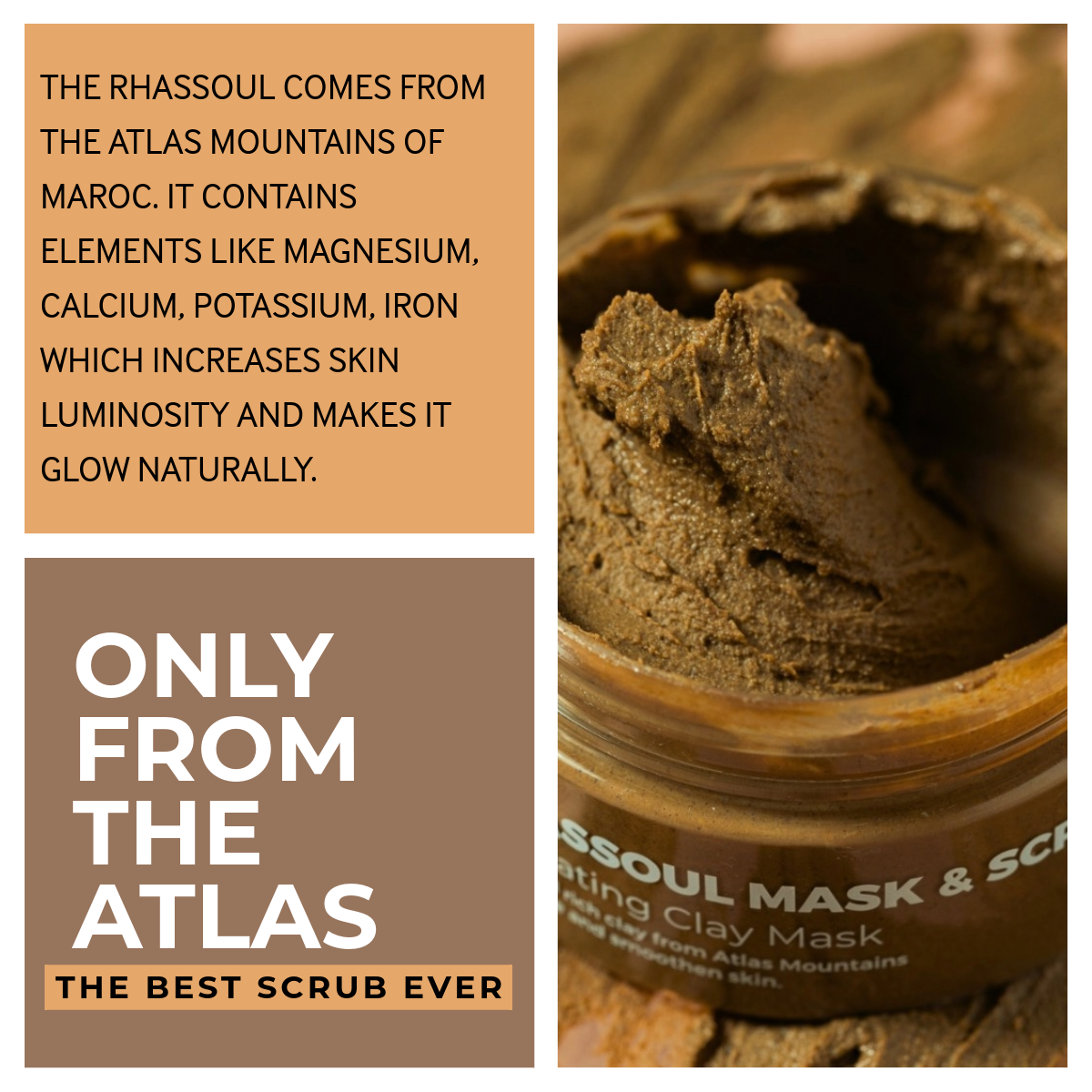Rhassoul Mask & Scrub