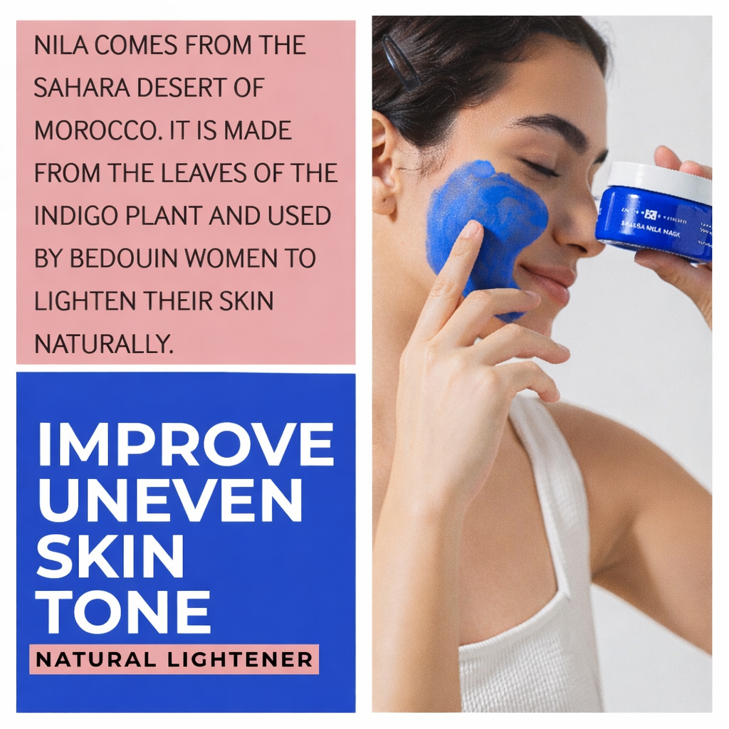 Sahara Nila Mask - A Powerful Natural Brightening. – Zawina Morocco