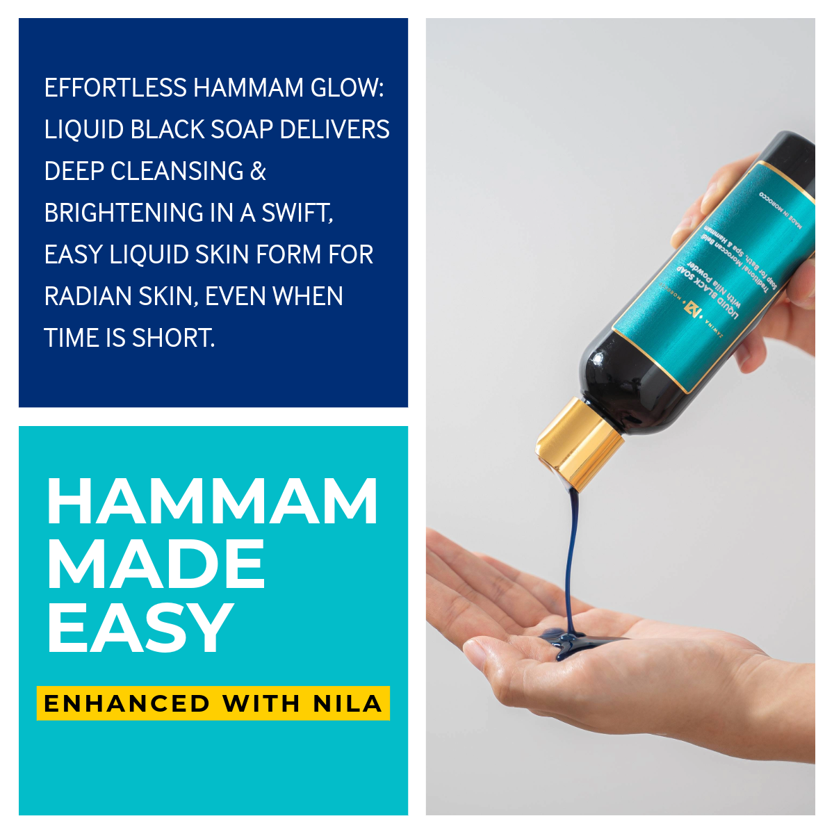 Liquid Black Soap with Nila