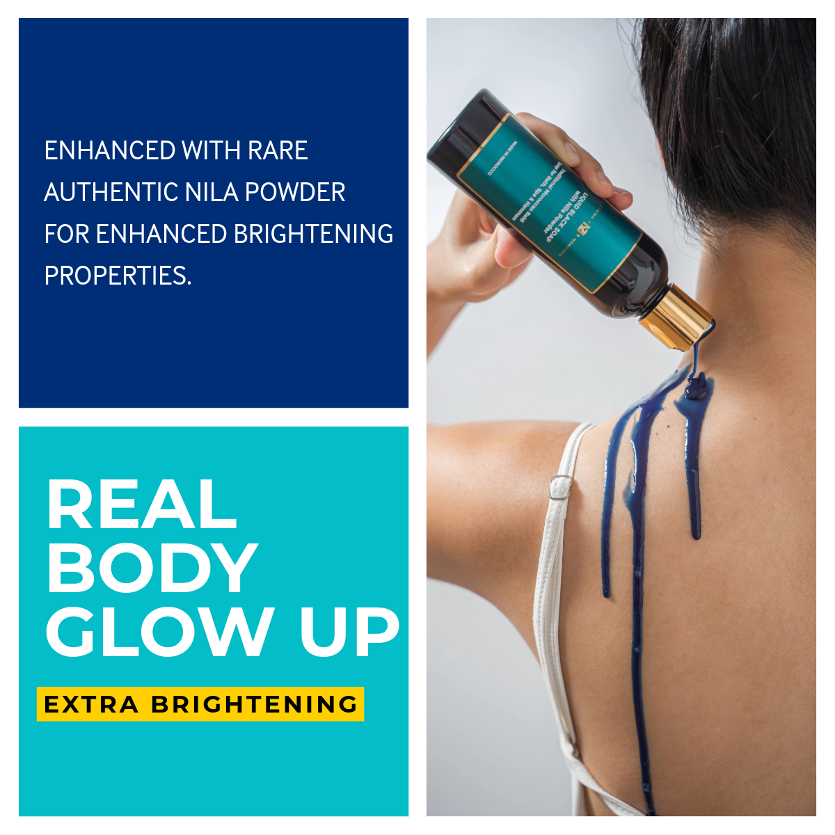 Liquid Black Soap with Nila