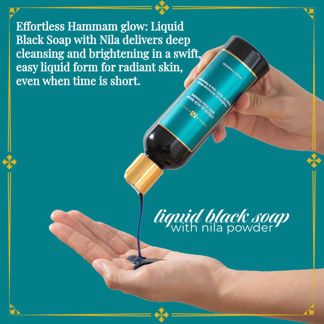 LIQUID BLACK SOAP WITH NILA